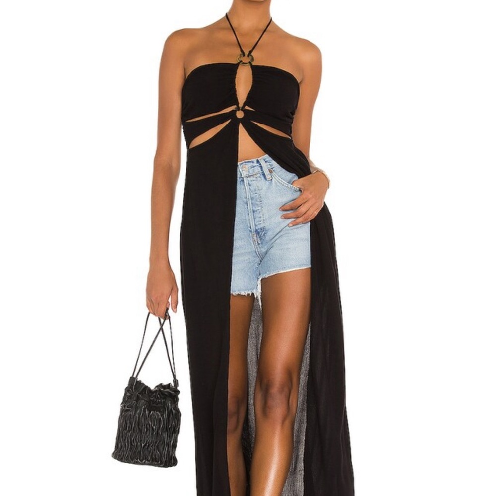 Revolve Tularosa Tekoa Maxi Top in Black